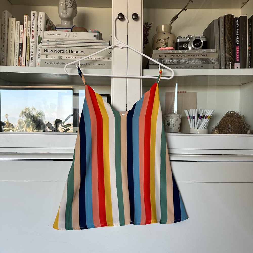 Socialite Striped Tank Top